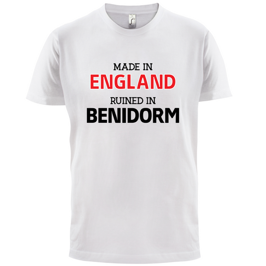 Ruined In Benidorm T Shirt