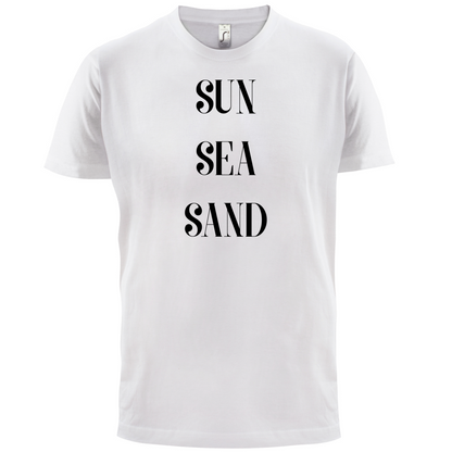 Sun Sea Sand T Shirt