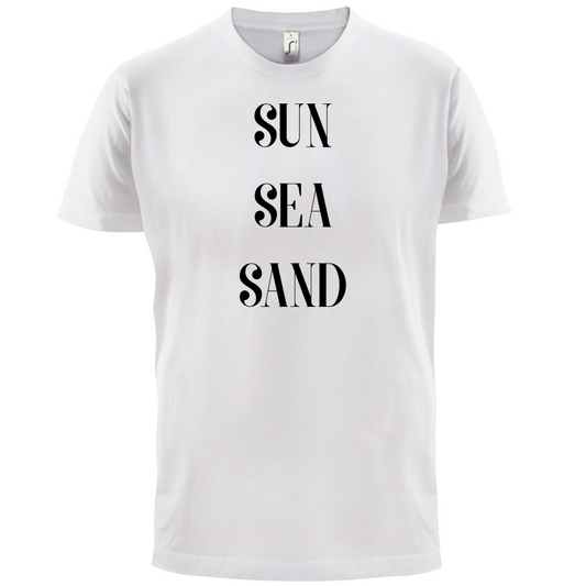 Sun Sea Sand T Shirt