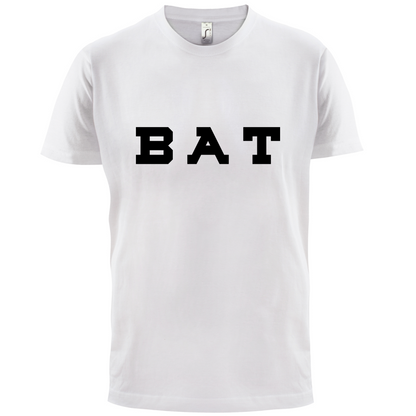 Justcie Bat College Style T Shirt
