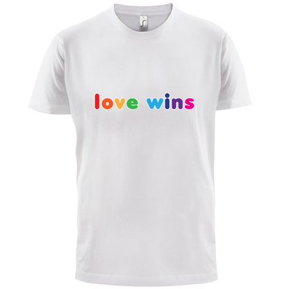Love Wins T Shirt