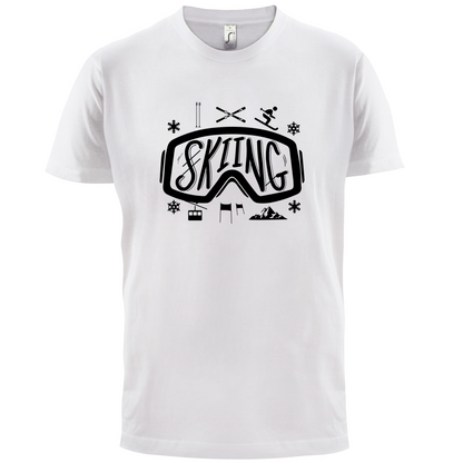 Skiing Goggles T Shirt