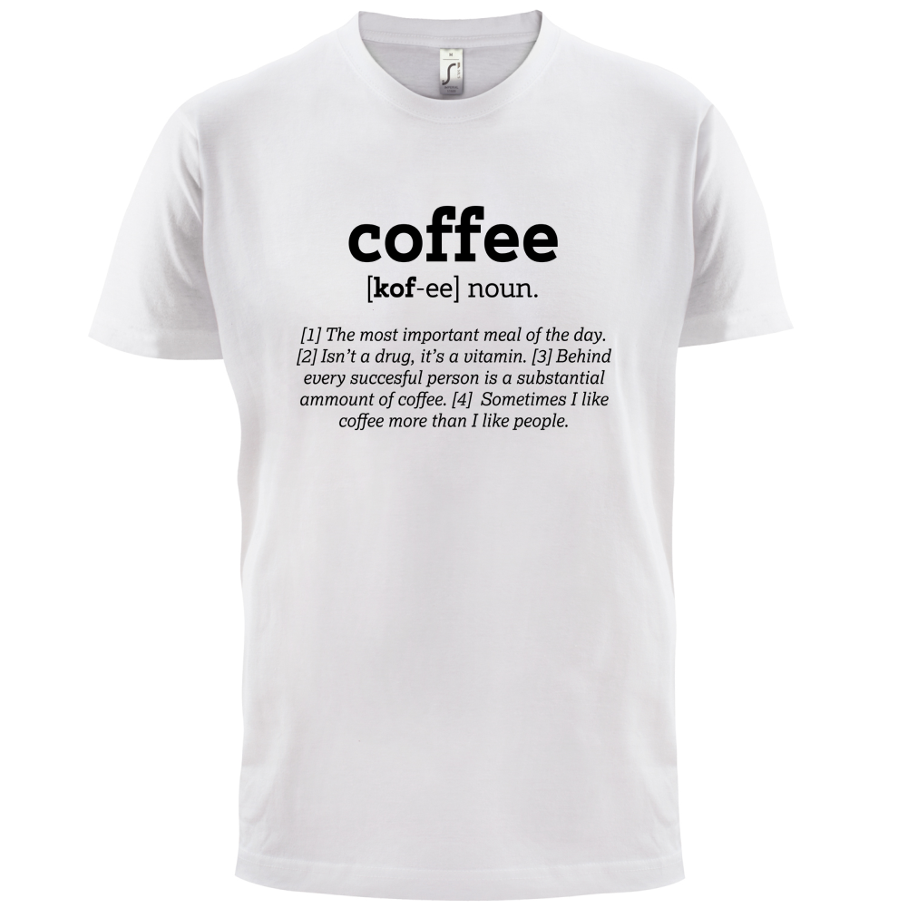 Definition Coffee T Shirt