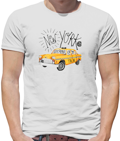 Yellow Taxi NYC T Shirt