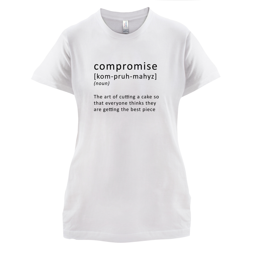 Funny Definition Compromise T Shirt