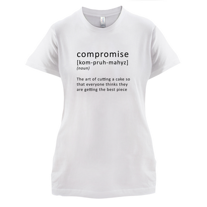 Funny Definition Compromise T Shirt