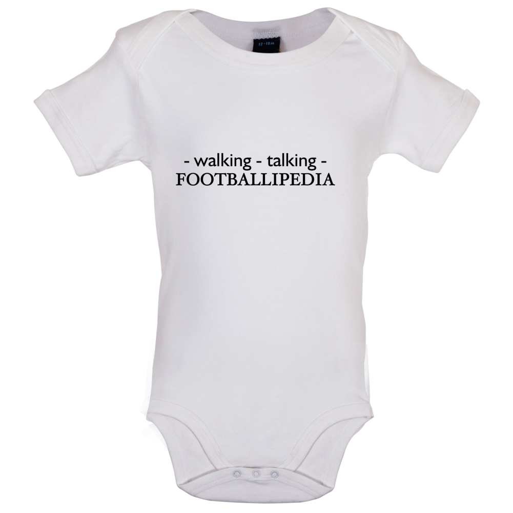 Walking Talking FOOTBALLIPEDIA Baby T Shirt