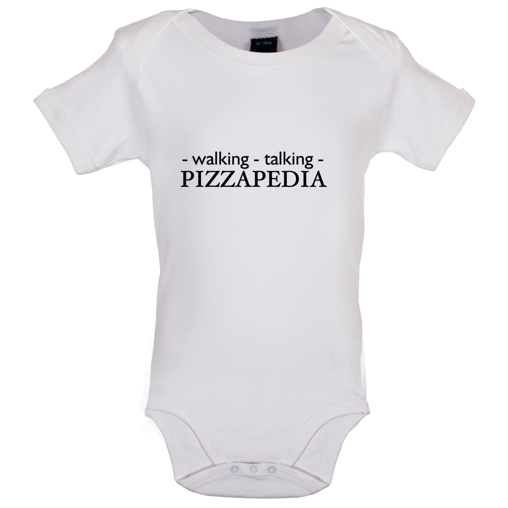 Walking Talking PIZZAPEDIA Baby T Shirt