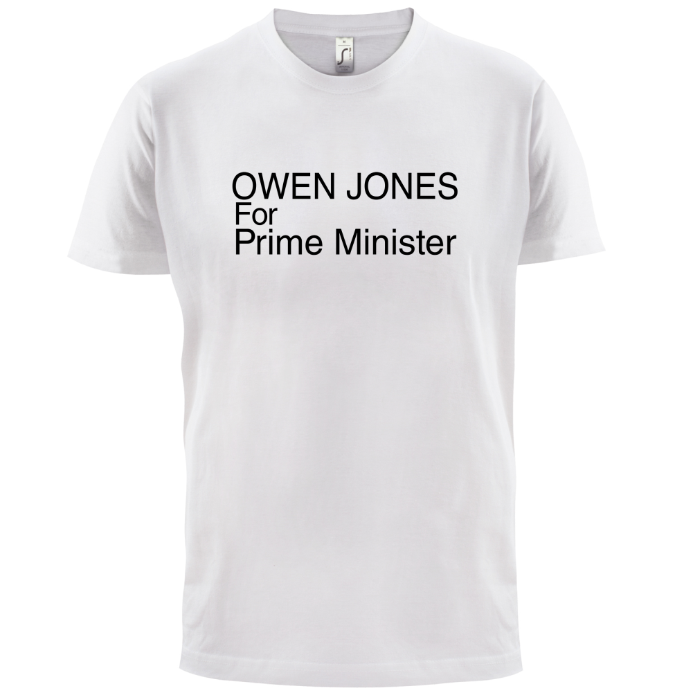 Owen Jones for Prime Minister T Shirt