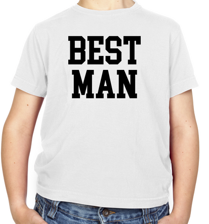 Best Man Kids T Shirt