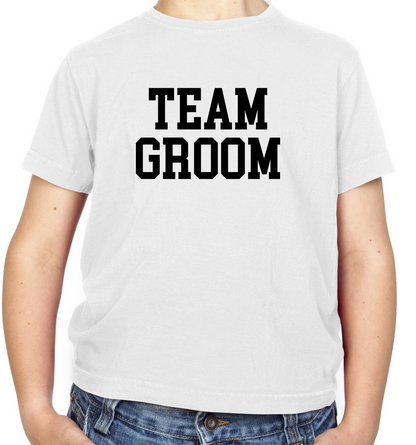 Team Groom  Kids T Shirt