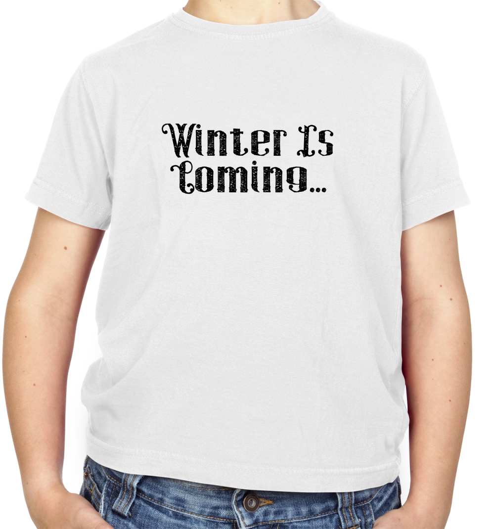 GOT House Saying - Stark Kids T Shirt