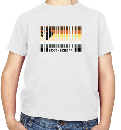 LGBT Barcode Flags - Brother Bear Kids T Shirt