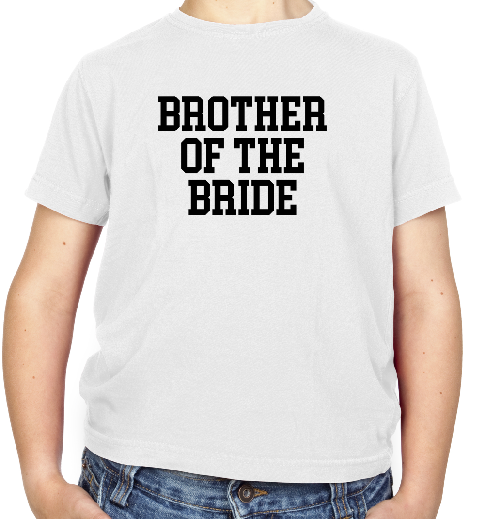 Brother Of The Bride Kids T Shirt