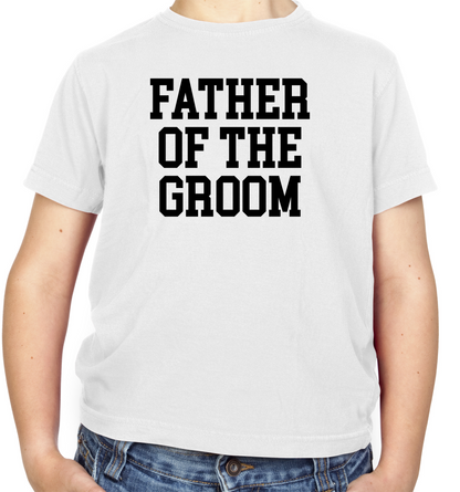 Father Of The Groom Kids T Shirt