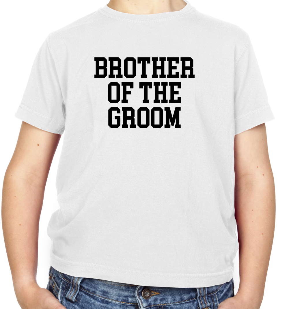 Brother Of The Groom Kids T Shirt