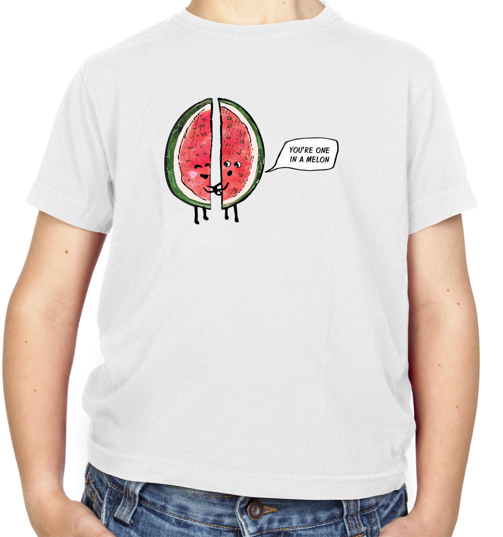One In A Water Melon Kids T Shirt