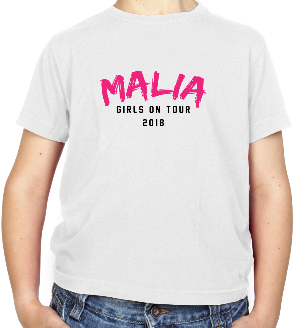 Girls On Tour Malia Kids T Shirt