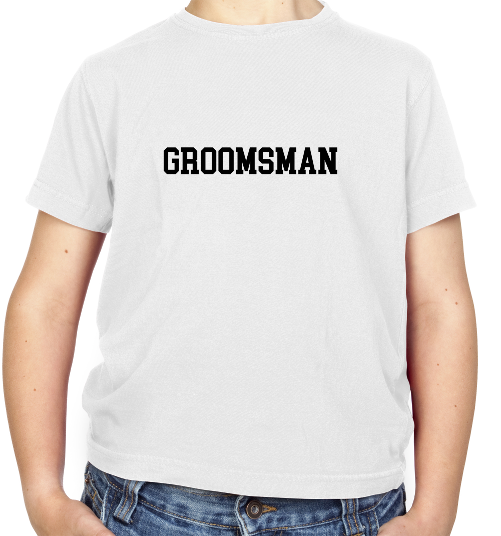 Groomsman Kids T Shirt