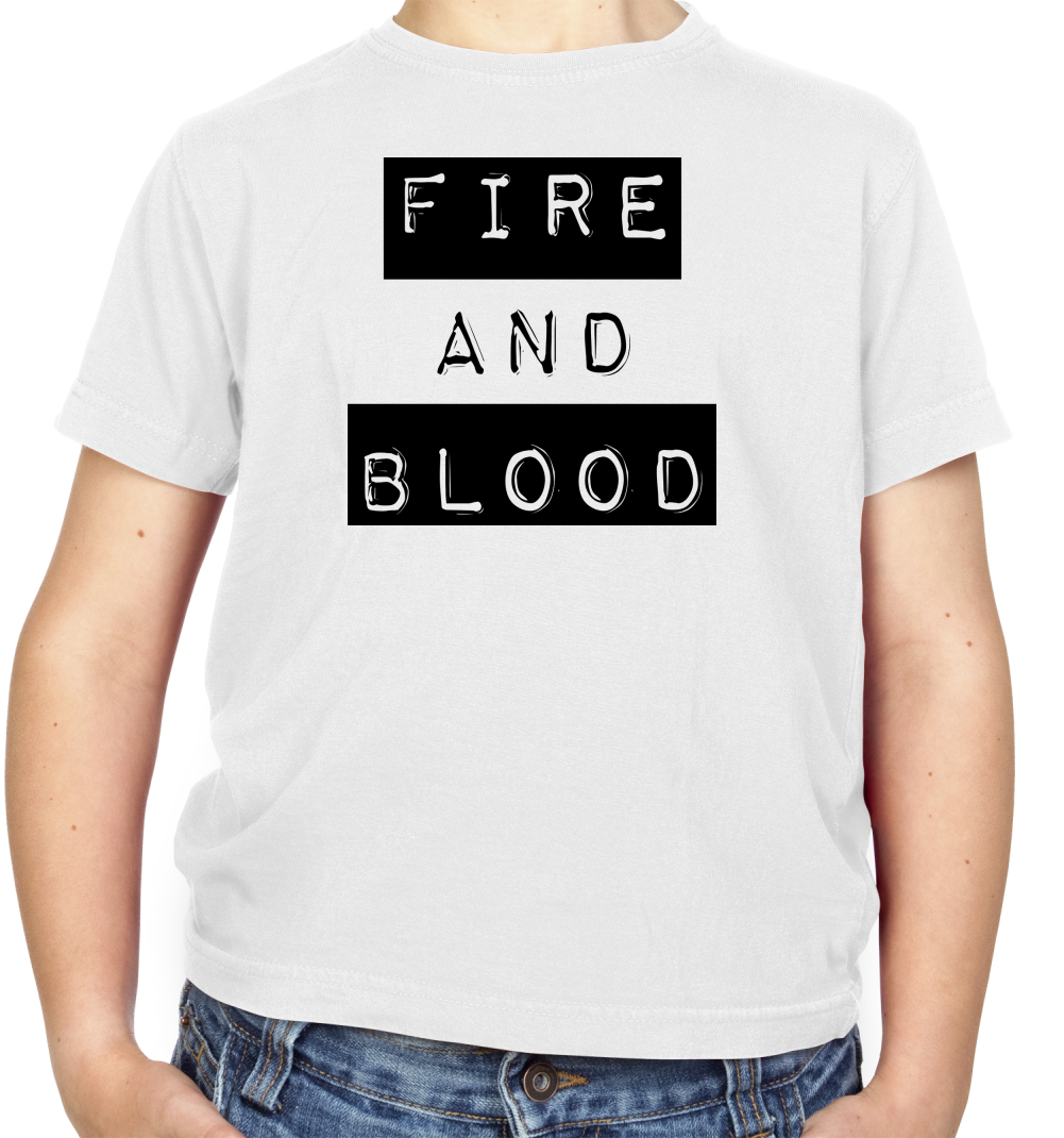 GOT House Saying -Targaryen Kids T Shirt