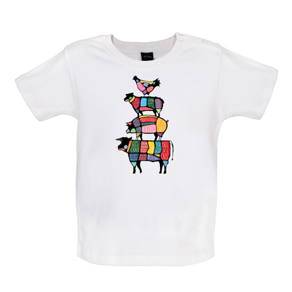 Meat Stack Diagram Baby T Shirt