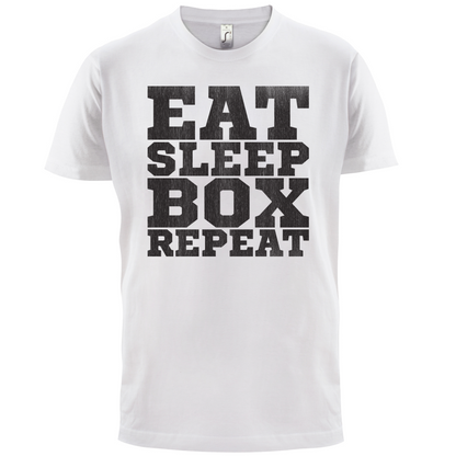 Eat Sleep Box REPEAT T Shirt