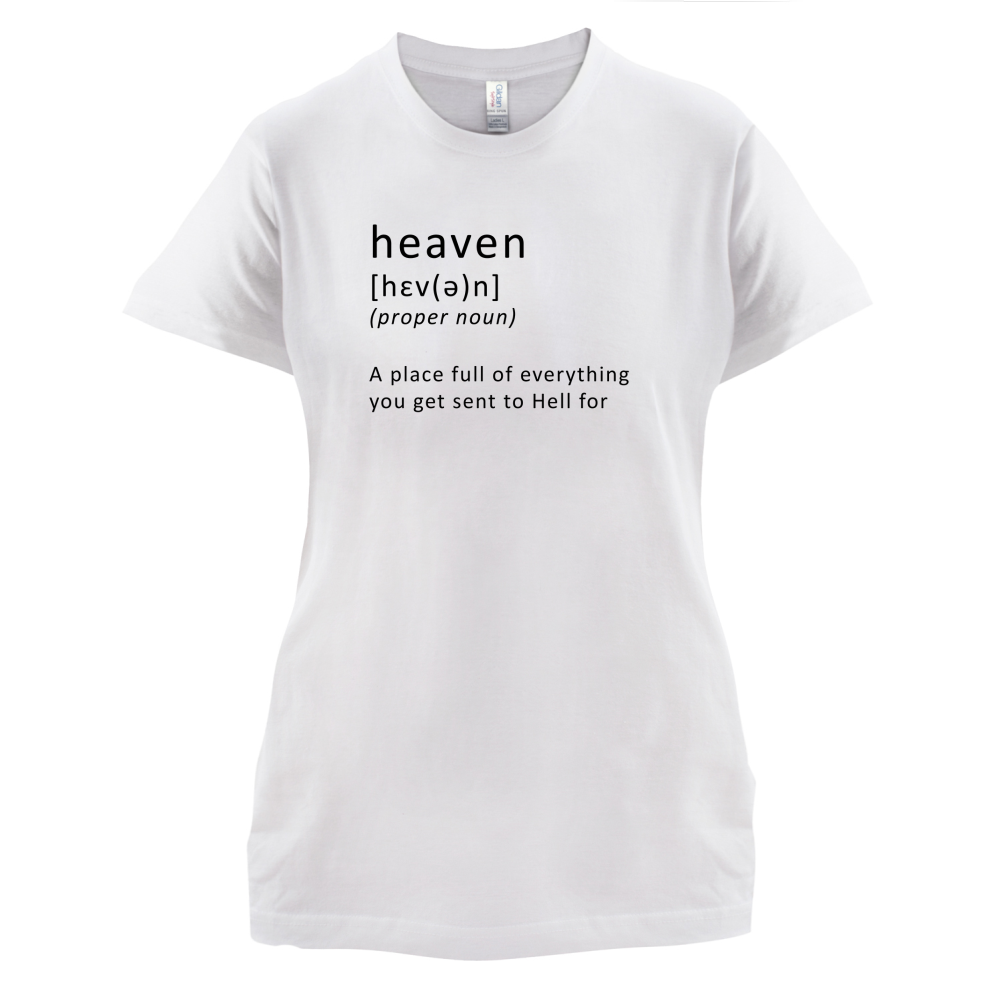 Funny Definition Heaven T Shirt