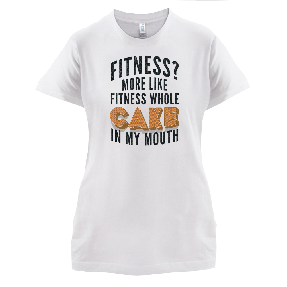 Fitness Cake In My Mouth T Shirt