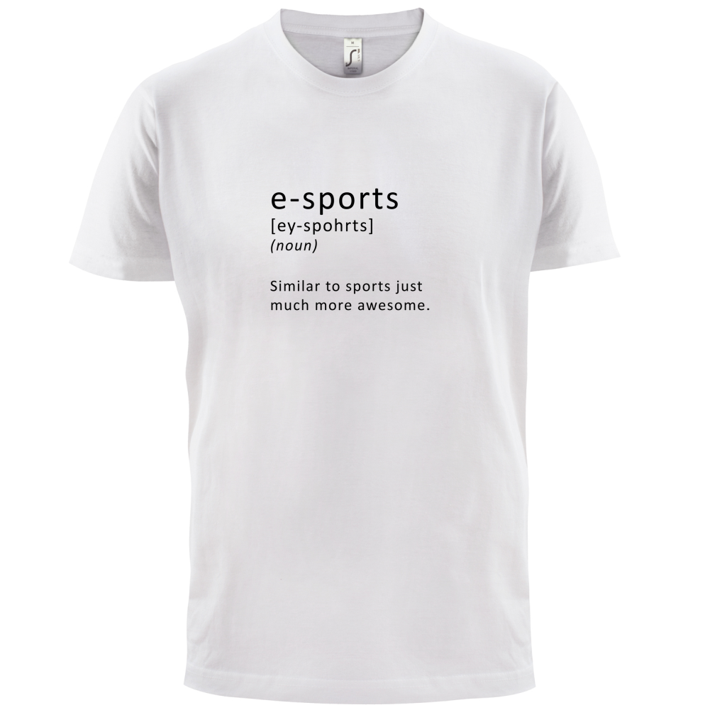 Funny Definition E-Sports T Shirt