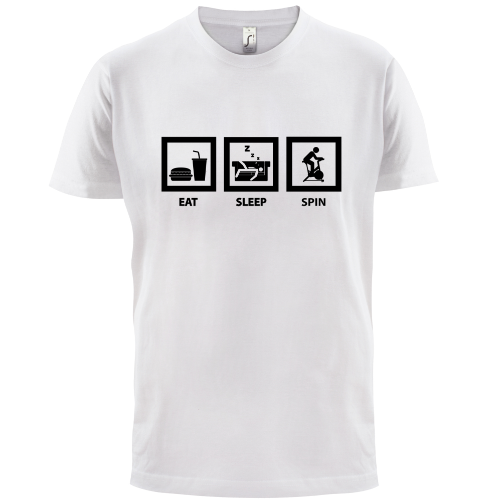 Eat Sleep Spin T Shirt