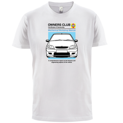 Car Owners Manual Citreon Saxo T Shirt