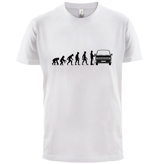 Evolution of Man T3 - T25 Campervan T Shirt