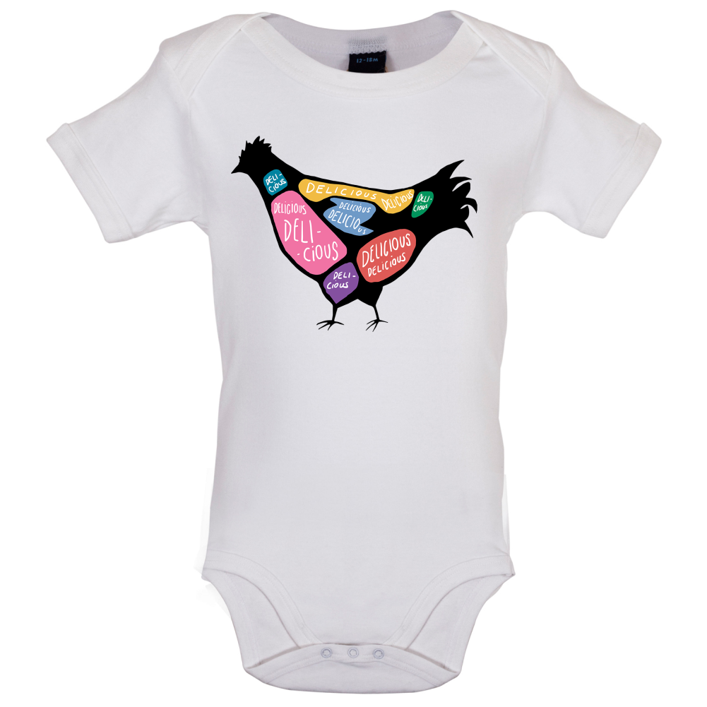 Delicious Chicken Baby T Shirt