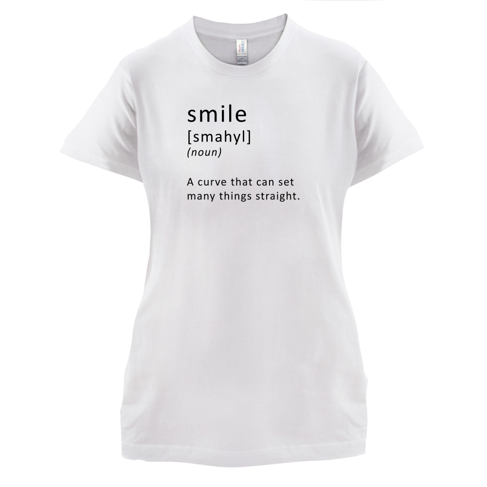 Funny Definition Smile T Shirt