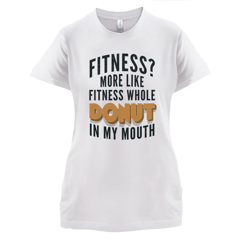 Fitness Donut In My Mouth T Shirt