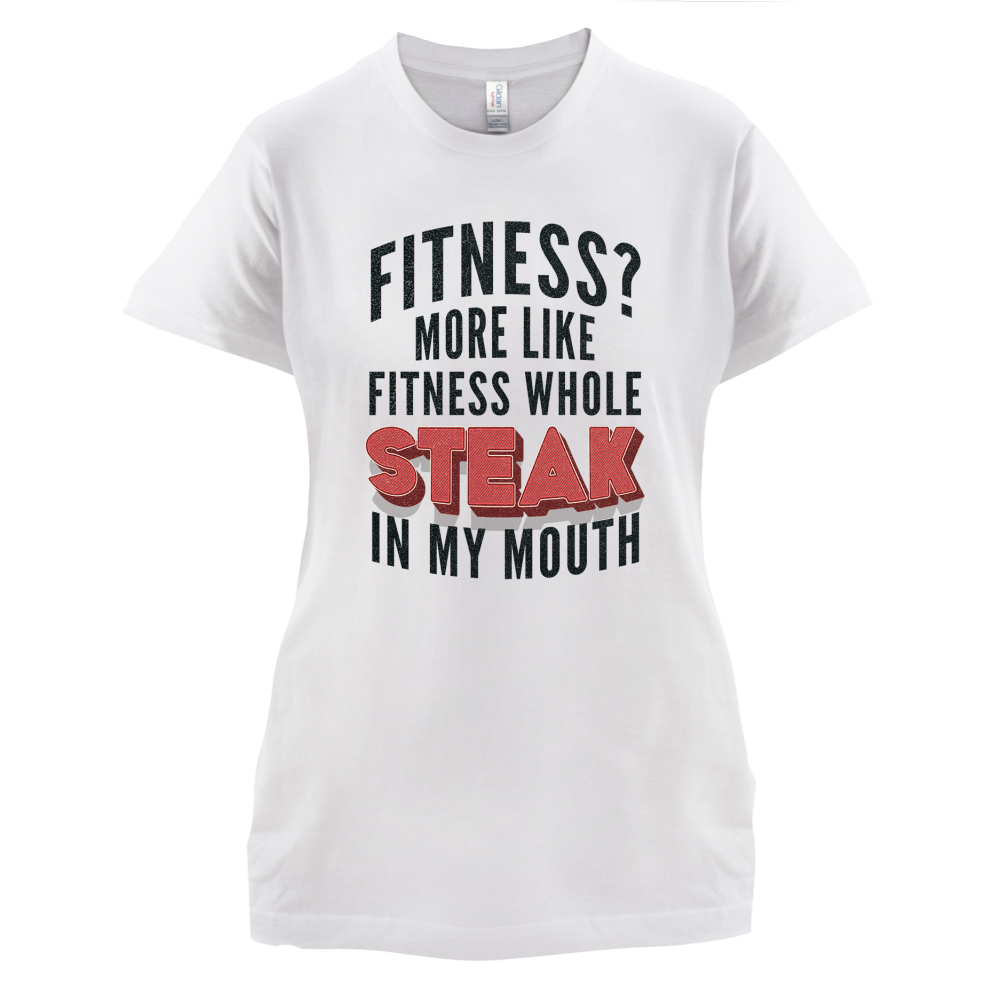 Fitness Steak In My Mouth T Shirt