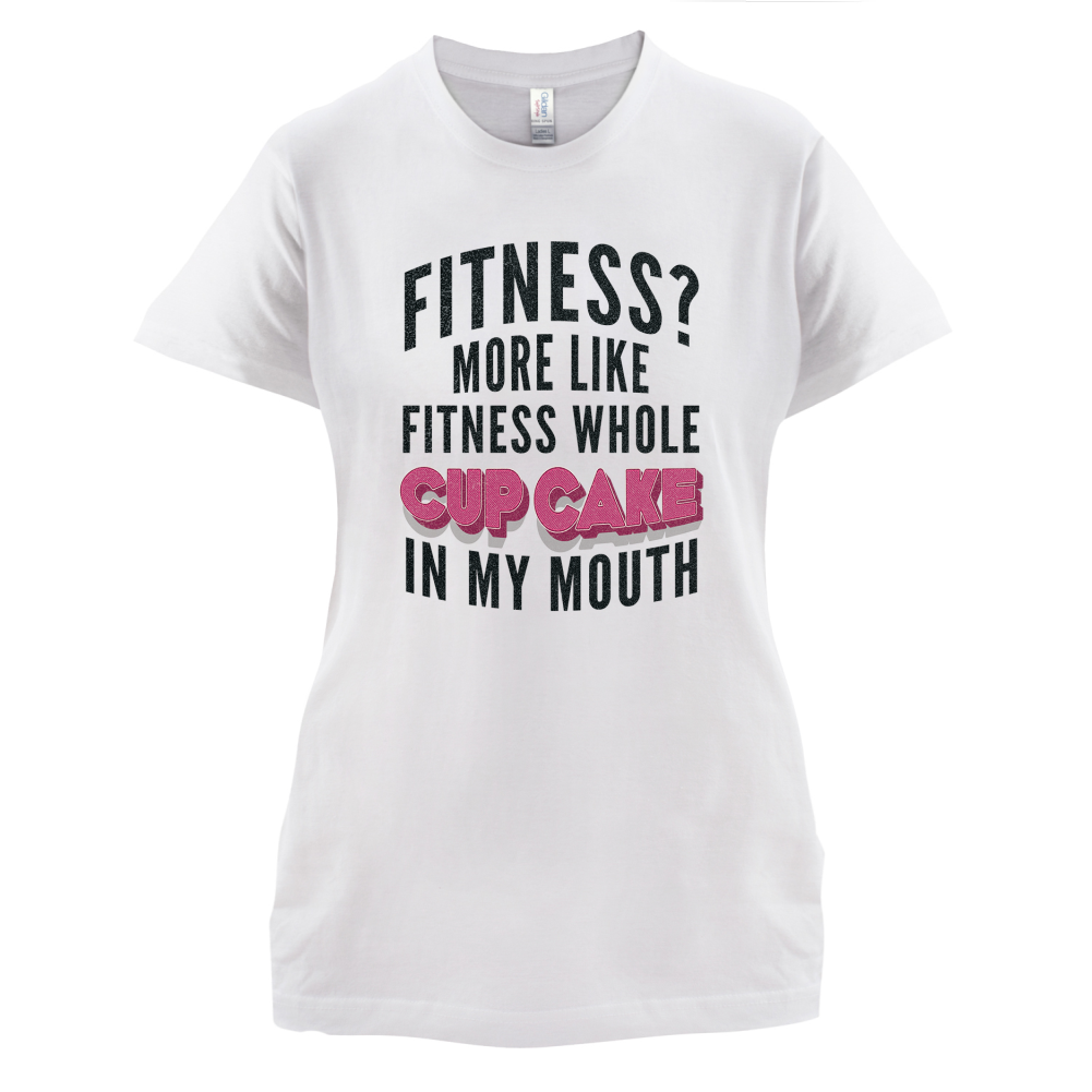Fitness Cupcake In My Mouth T Shirt