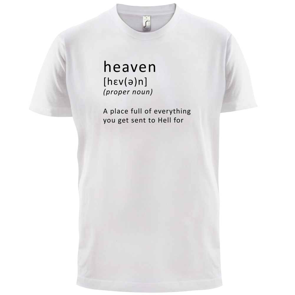 Funny Definition Heaven T Shirt