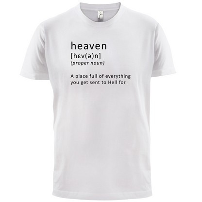 Funny Definition Heaven T Shirt