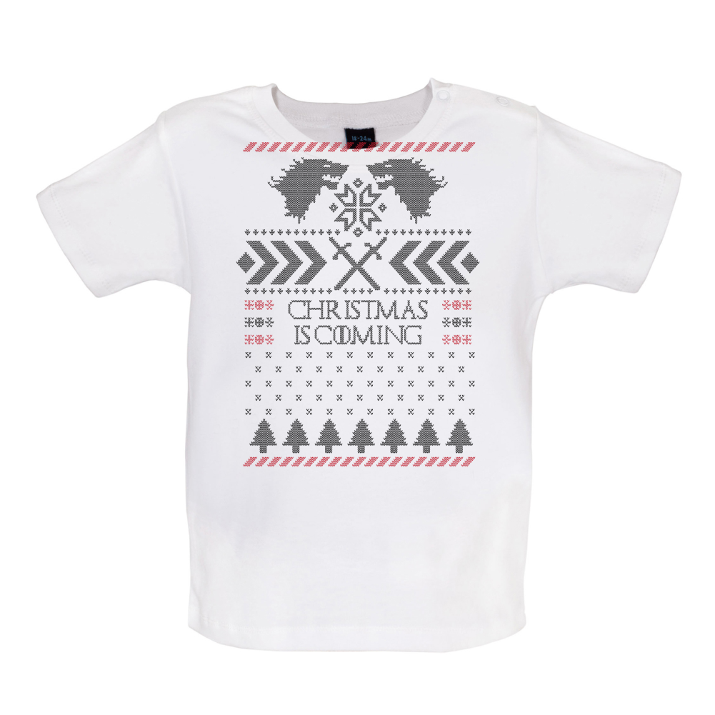 GOT Christmas Is Coming Baby T Shirt