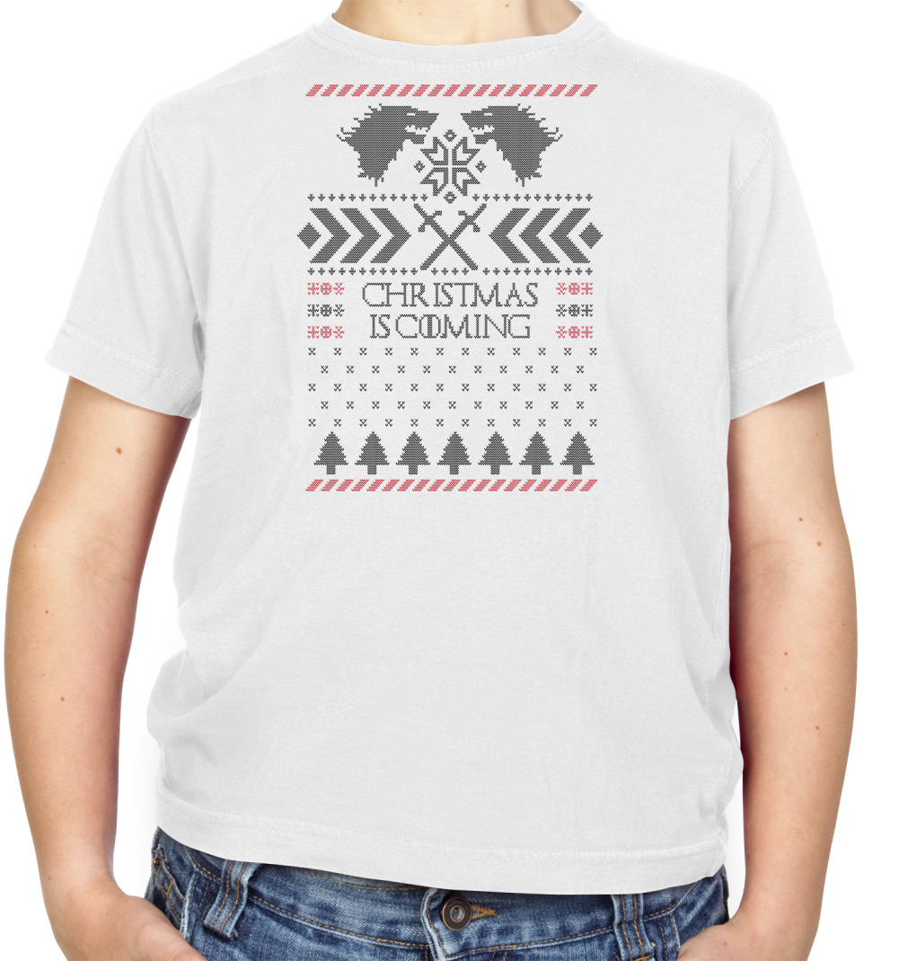 GOT Christmas Is Coming Kids T Shirt