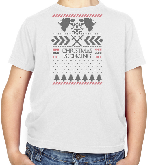 GOT Christmas Is Coming Kids T Shirt