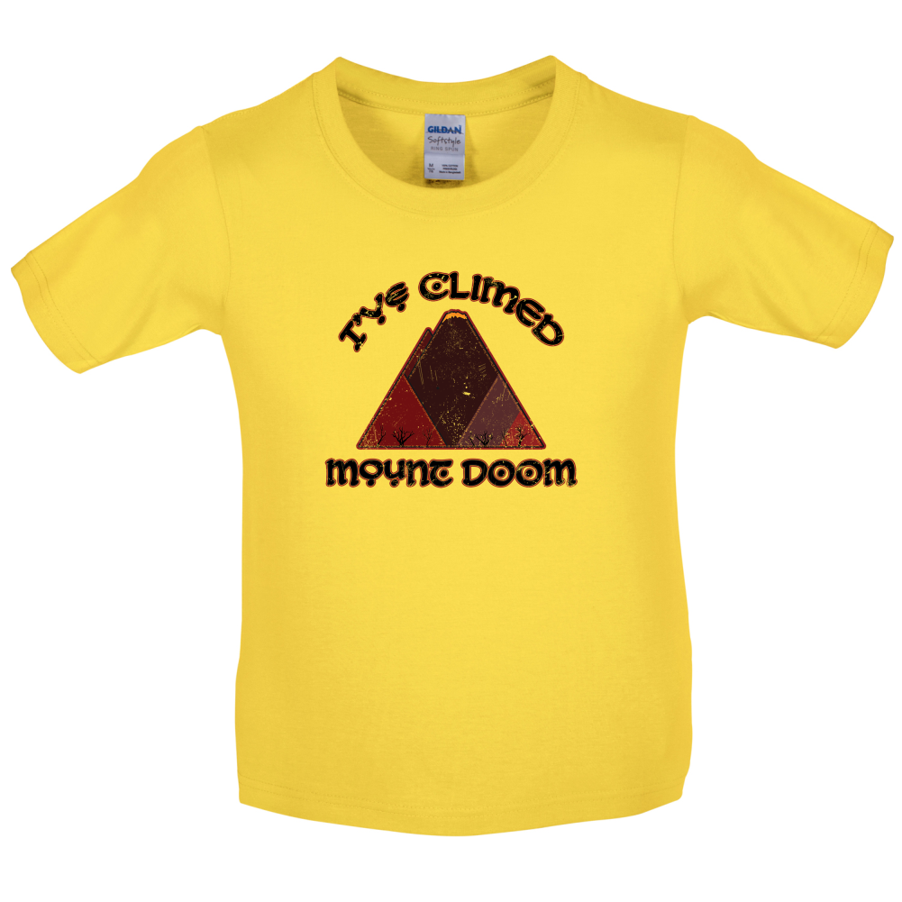 I've Climbed Mount Doom Kids T Shirt