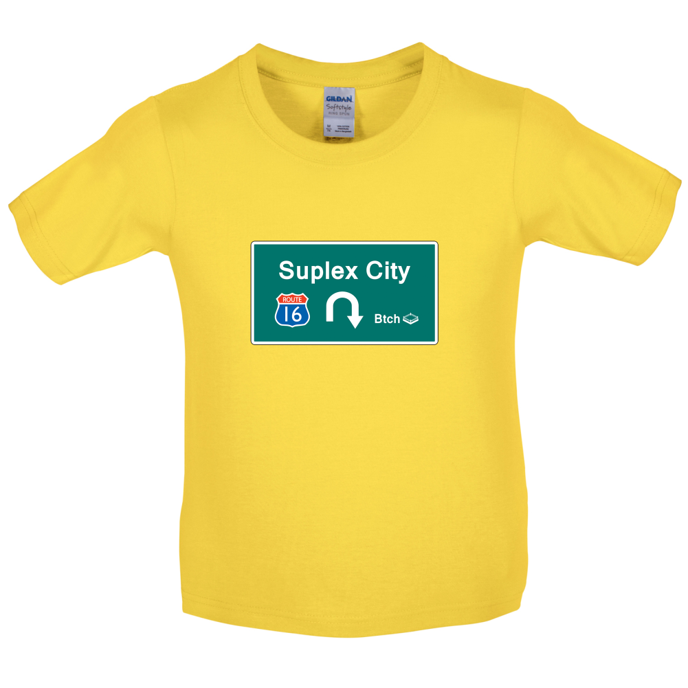 Suplex City Kids T Shirt