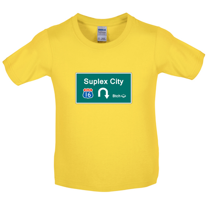 Suplex City Kids T Shirt