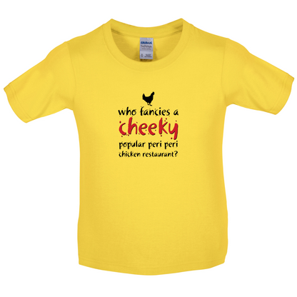 Cheeky Chicken Kids T Shirt
