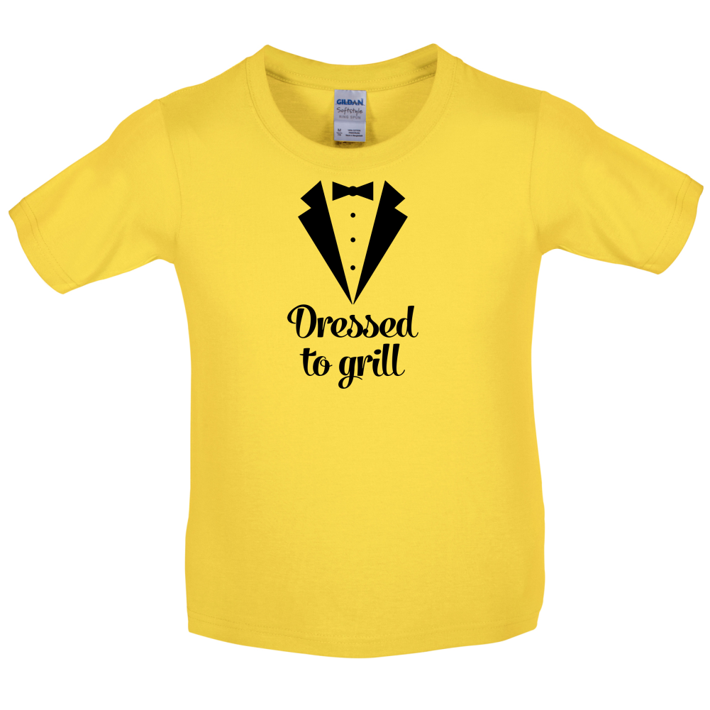 Dressed To Grill Kids T Shirt
