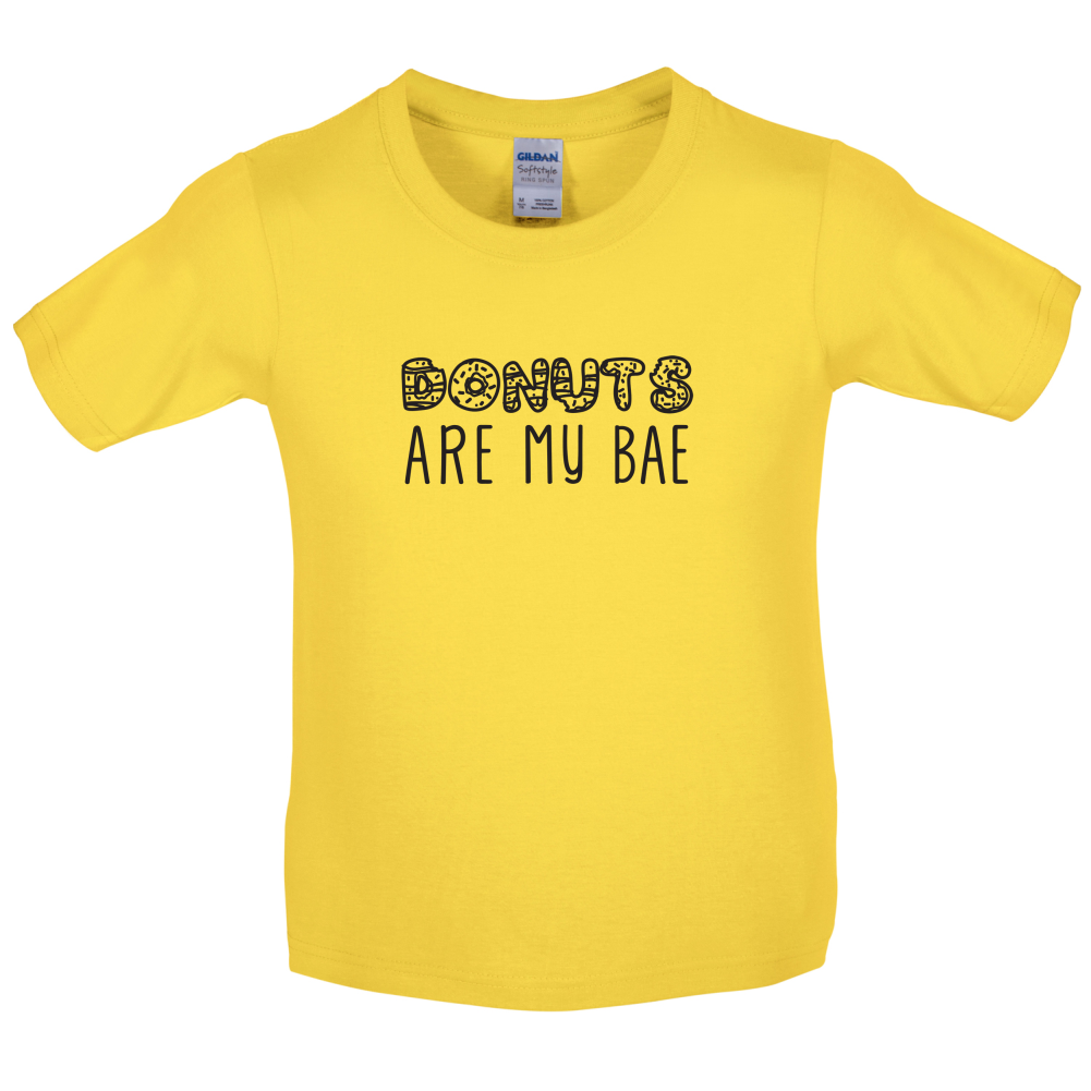 Donuts Are My Bae Kids T Shirt