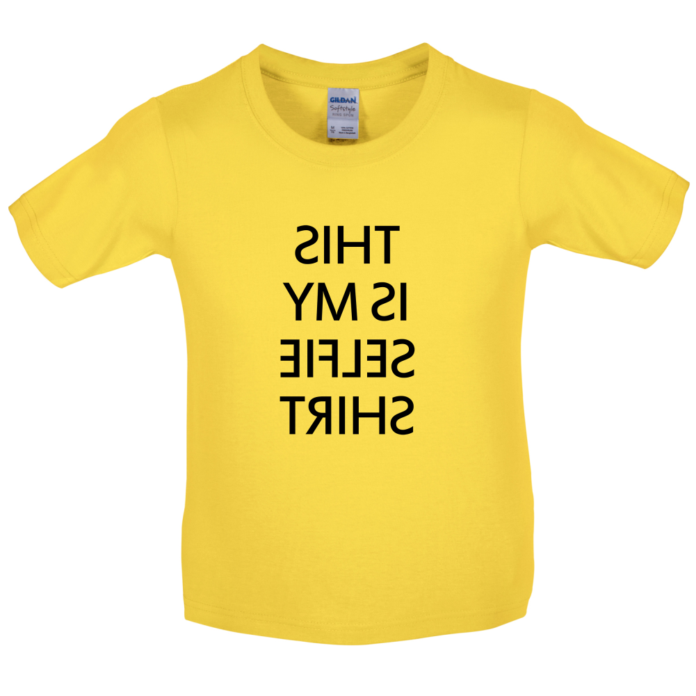 This Is My Selfie Shirt Kids T Shirt