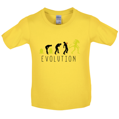 Alien Olution Kids T Shirt